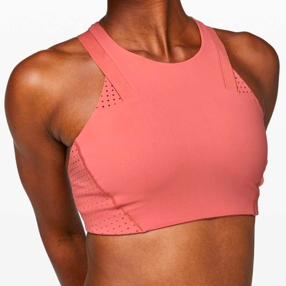Lululemon Bootcamp Ready Bra Rustic Coral Size 6 - Picture 2 of 6